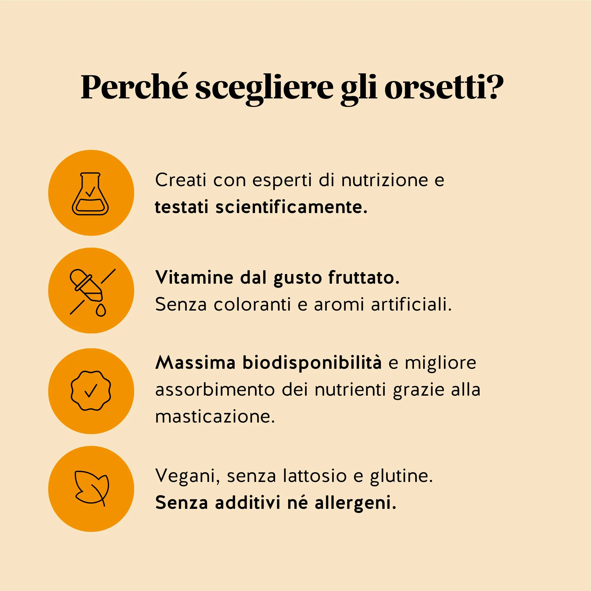 Bears with Benefits Hey Sunshine Sun Vitamin – Caramelle gommose create con esperti di nutrizione, vitamine dal gusto fruttato, formula vegana senza lattosio, glutine, additivi e allergeni
