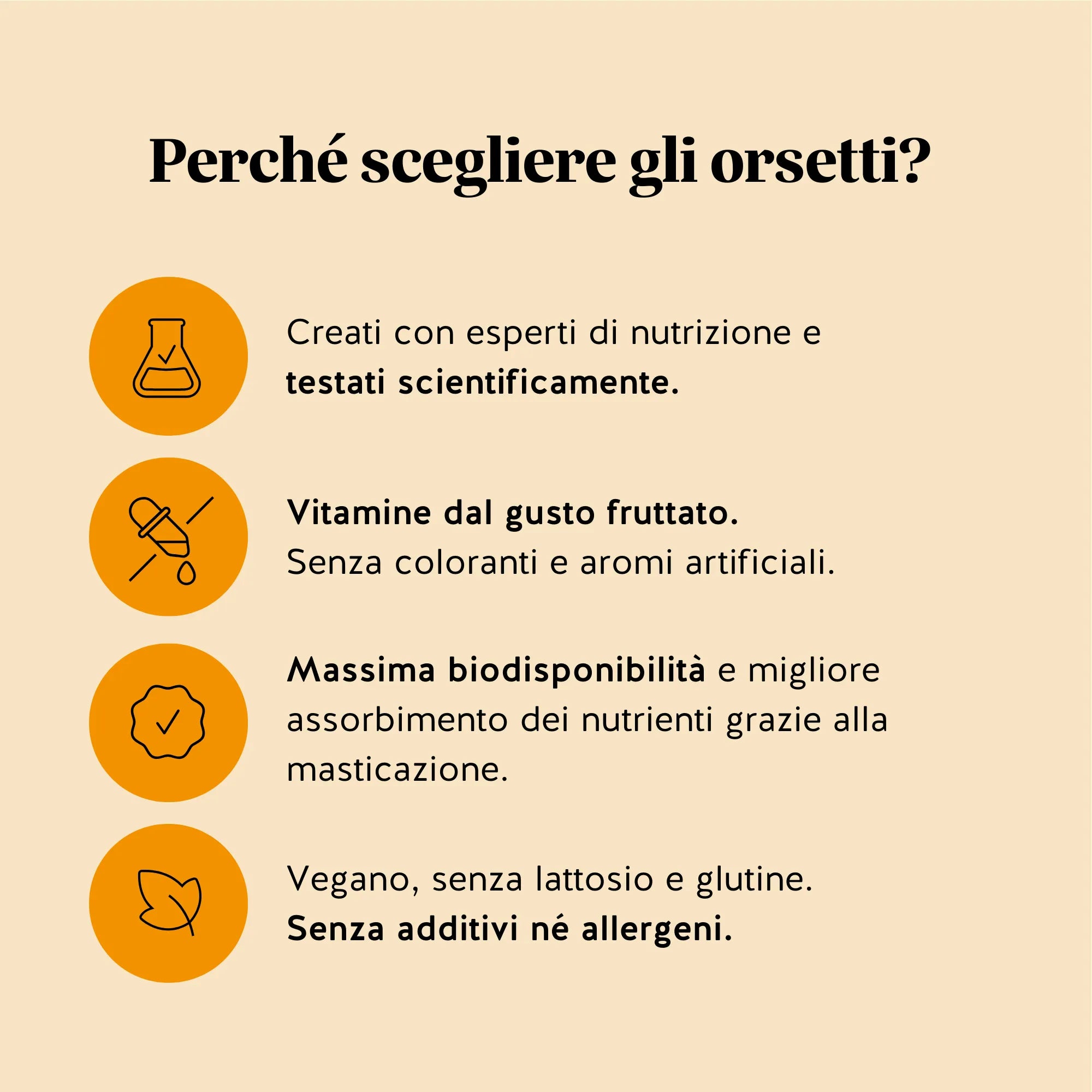 DHA di origine vegetale da microalghe (fonte primaria di Omega 3 in natura), formula vegana, senza zucchero, gusto naturale, qualità premium Bears with Benefits