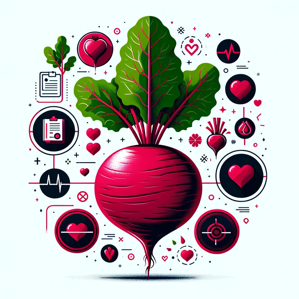 benefici della barbabietola per il funzionamento del cuore
