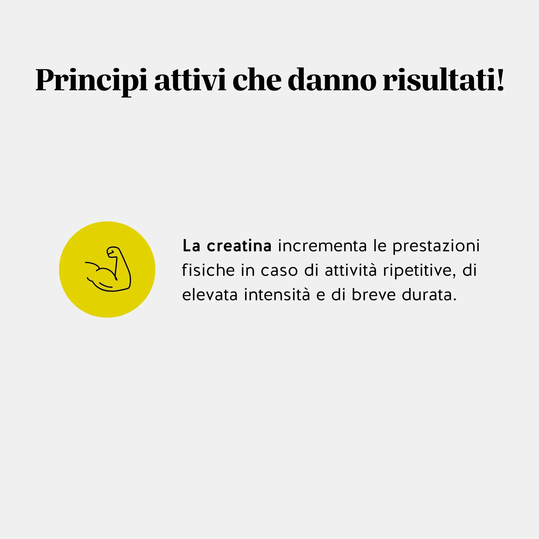 Benefici del Daily Essentials con Creatina. Da Bears with Benefits.