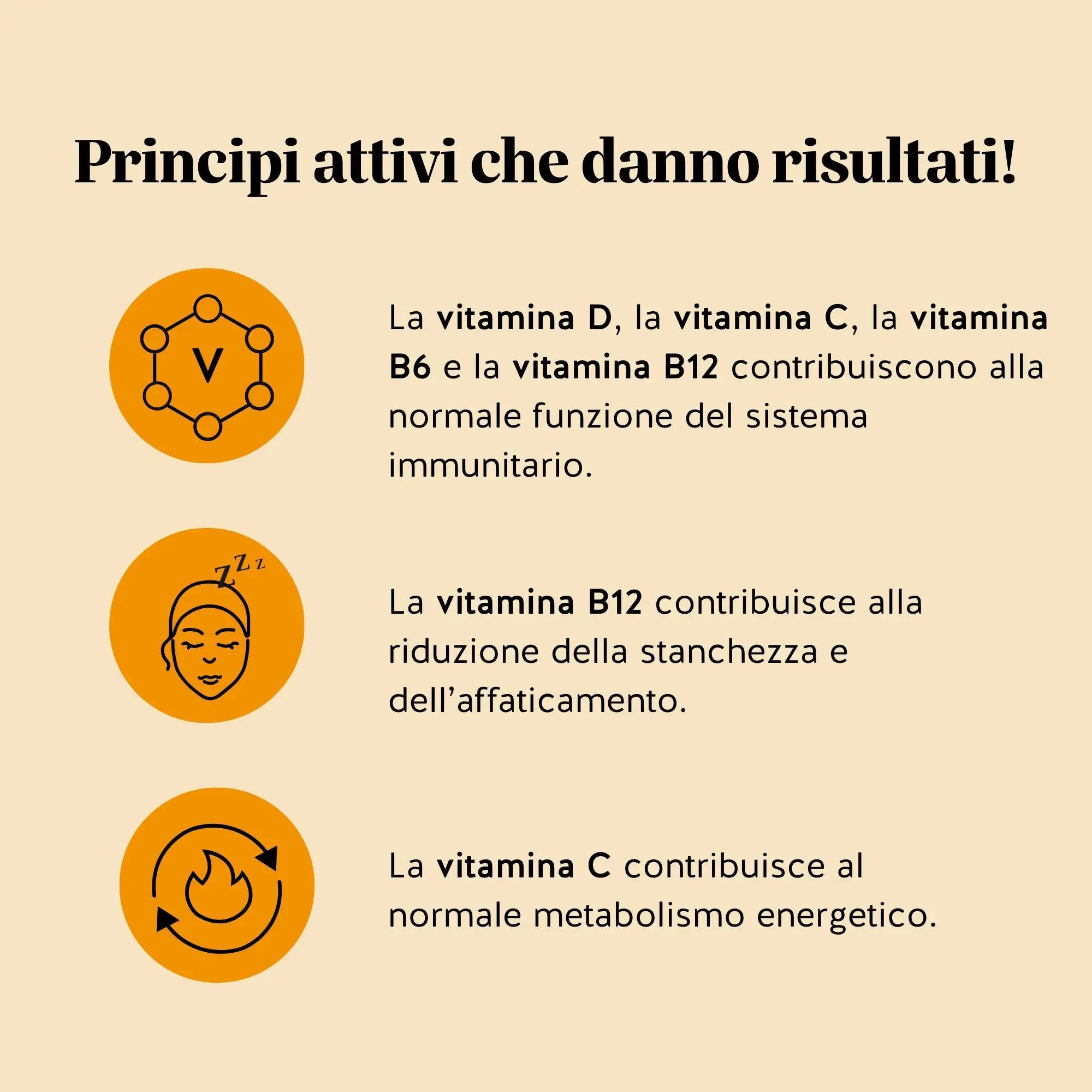 Effetti e ingredienti del prodotto One Bear a Day Immune di Bears with Benefits in formato caramelle gommose, per il sistema immunitario.