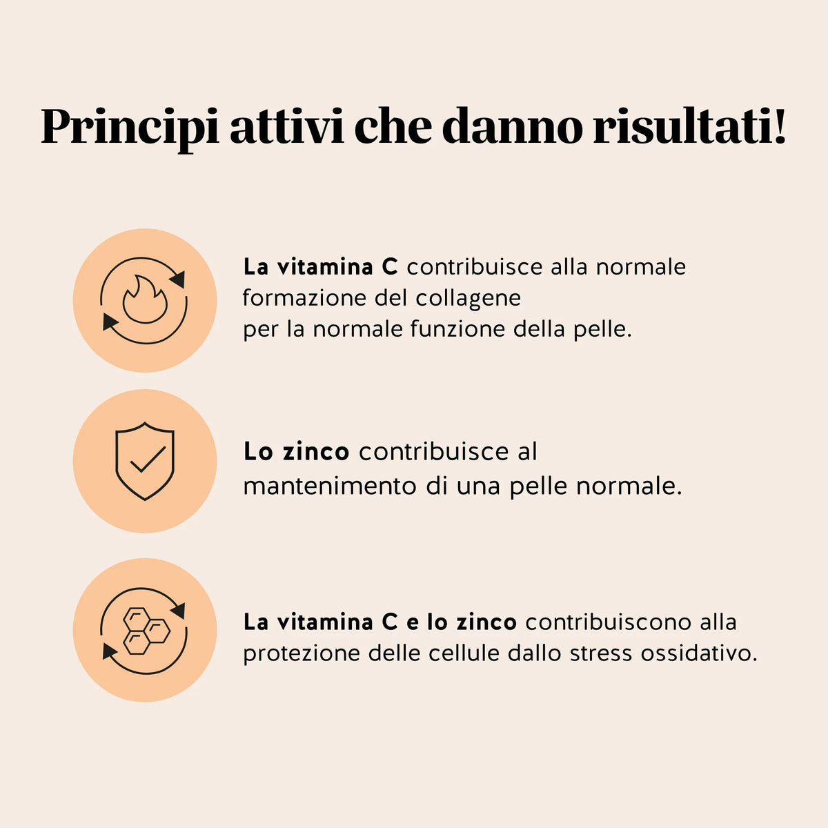 Bears with Benefits Skincredible K-Beauty Complex – Caramelle gommose formulate con vitamina C per la normale formazione del collagene e zinco per il mantenimento di una pelle normale.