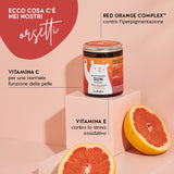 Questi ingredienti e nutrienti si trovano nelle Vitamine Beach Guard Sun di Bears with Benefits: Red Orange Complex, vitamina C et E 