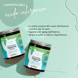 Questo è l'effetto delle Vitamine Hey Flawless Youth di Bears with Benefits con acido ialuronico e complesso di fitoceramide