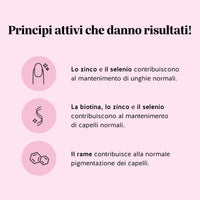 Bears with Benefits You Nailed It Nail & Hair – Caramelle gommose formulate per contribuire al mantenimento normale di capelli e unghie, supportando forza, elasticità e resistenza nella beauty routine quotidiana.