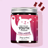 Una confezione di Vitamine Born This Way Youth con collagene et acido ialuronico da Bears with Benefits per anti-età