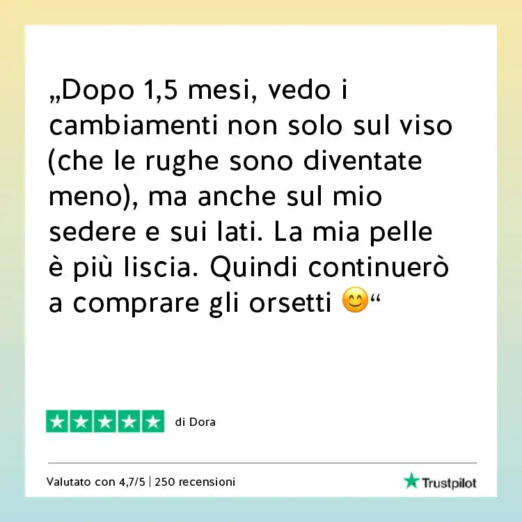 Recensioni di Trustpilot ed opinioni dei clienti sugli orsetti vitaminici di Bears with Benefits