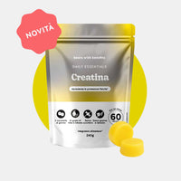Bears with Benefits Creatina – Caramelle gommose alla creatina monoidrato per forza, resistenza e recupero muscolare, 1500 mg per caramella, 60 pezzi, vegane e senza zucchero
