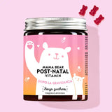Una confezione di vitamine Mama Bear Post-Natal con ferro e selenio da Bears with Benefits per tutte le neomamme.