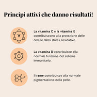 Bears with Benefits Golden Goddess Tan Vitamin Tanning* Complex – Caramelle gommose con vitamine e carotenoidi selezionati per supportare una pelle luminosa, un colorito uniforme e la normale pigmentazione cutanea con una pratica assunzione quotidiana.

