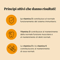 Bears with Benefits Hey Sunshine Sun Vitamin – La vitamina D contribuisce al normale funzionamento del sistema immunitario e alla normale funzione muscolare, la vitamina D e la vitamina K contribuiscono al mantenimento di ossa normali
