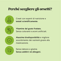 Bears with Benefits Lift me up* SILHOUETTE Vitamin – Caramelle gommose con collagene Verisol®, OPC, vitamina C e vitamina E, senza zucchero, gusto ciliegia, sviluppate per il supporto della pelle e della silhouette
