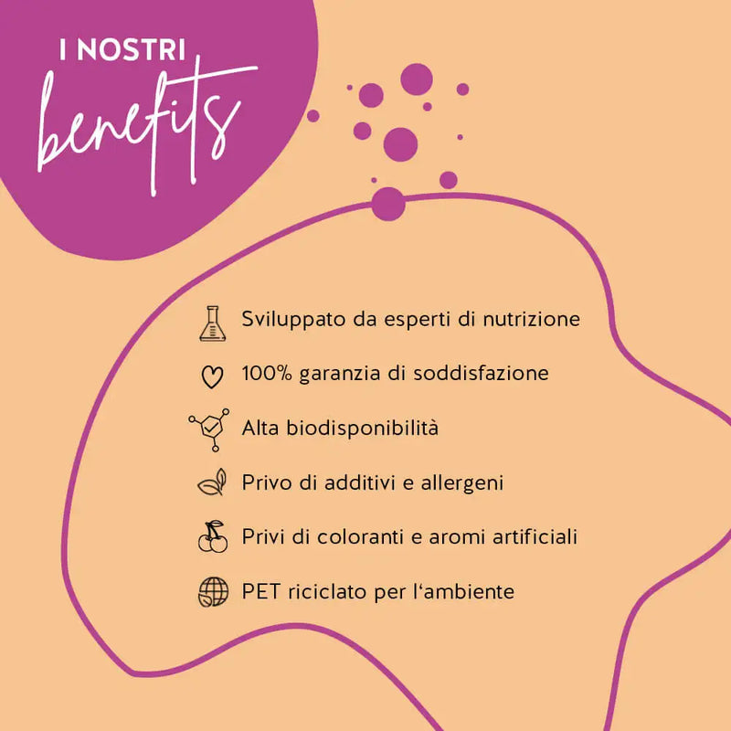 I prodotti Bears with Benefits sono sviluppati con farmacisti, realizzati in Germania e sono senza glutine e senza lattosio. L'imballaggio è fatto con PET riciclato e c'è una garanzia di soddisfazione che permette di essere rimborsati se non si è soddisfatti