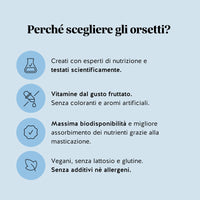 Bears with Benefits Mind Fuel Brain Complex – Caramelle gommose con vitamine sviluppate per il supporto mentale quotidiano, vegane, facili da assumere e dal gusto piacevole
