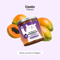 Bears with Benefits Re•Balance Menopause Support – Caramelle gommose al gusto papaya con vitamine e oli vegetali selezionati per il benessere femminile quotidiano, 90 pezzi, vegane e senza zuccheri