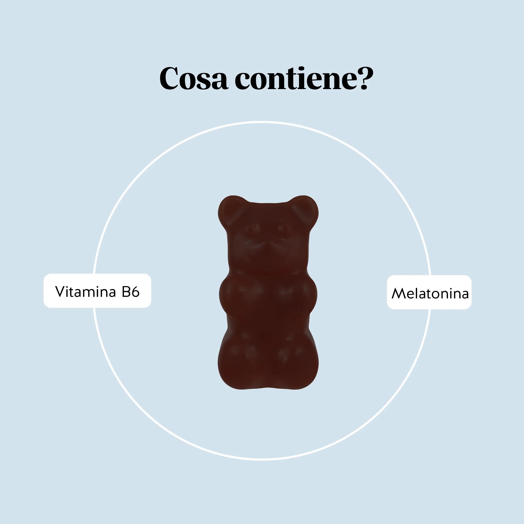 Bears with Benefits Super Snooze Sleep* – Caramelle gommose con melatonina e vitamina B6 in formula vegana senza zuccheri, pensate per accompagnare il ritmo naturale del sonno
