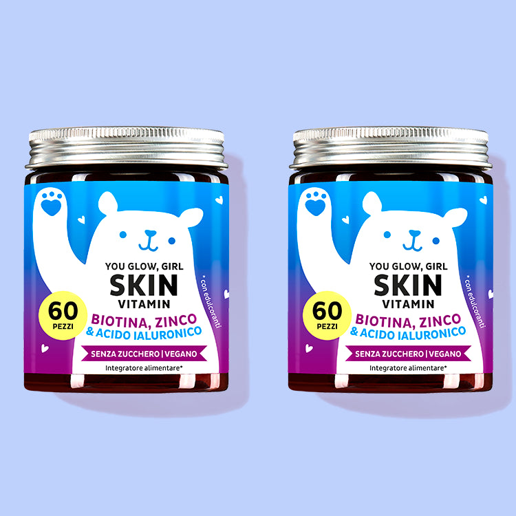 Due confezioni di vitamine Wake-Up Call Energy con estratto di guaranà e l-tirosina da Bears with Benefits per una spinta energetica naturale.