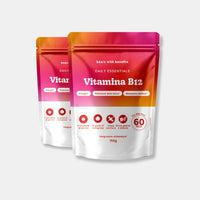 Bears with Benefits Vitamina B12 – Caramelle gommose alla vitamina B12 per energia, concentrazione e benessere mentale, 60 pezzi, integrazione semplice e gustosa. Due confezioni di Daily Essentials vitamina B12 da 120 caramelle gommose di Bears with Benefits.