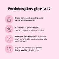 Bears with Benefits Ah-mazing Hair* – Orsetti gommosi con 10.000 μg di biotina, zinco e vitamine selezionate, formula vegana senza zucchero pensata per una beauty routine semplice, pratica e piacevole ogni giorno.
