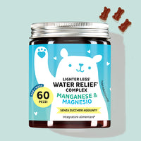 Confezione Lighter Legs Water Relief con magnesio e manganese per combattere la ritenzione idrica. Da Bears with Benefits.