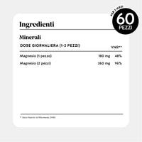 Bears with Benefits Magnesio – Caramelle gommose con fino a 360 mg di magnesio per dose giornaliera, formula vegana senza glutine e senza zucchero